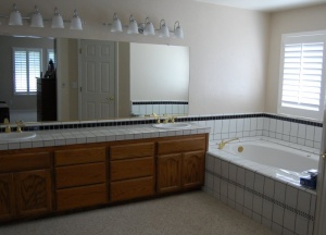 Master Bathroom Before