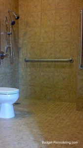 ADA bathroom after